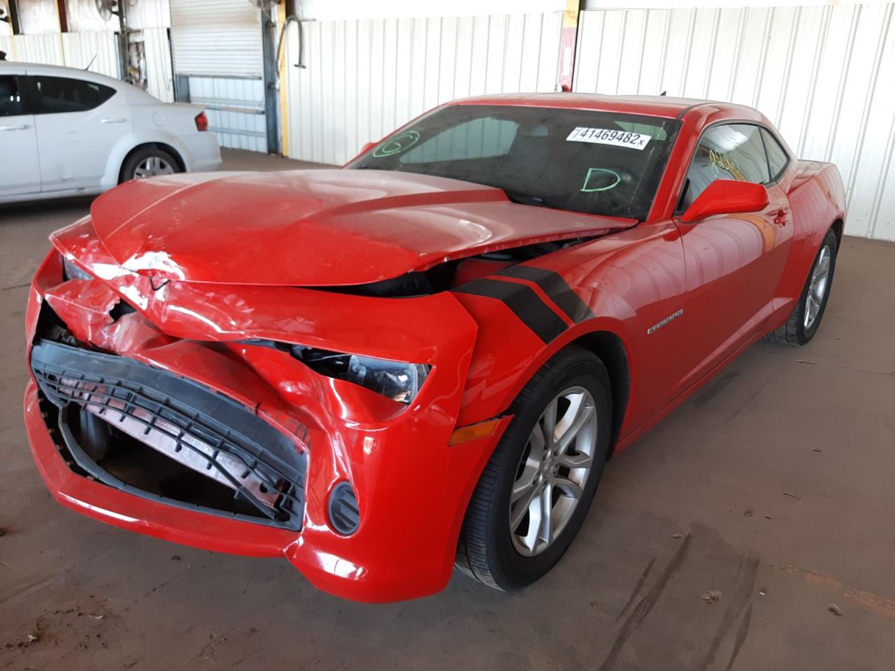 Photo 2 from auction – 2014 CHEVROLET CAMARO with VIN 2G1FA1E33E9321858