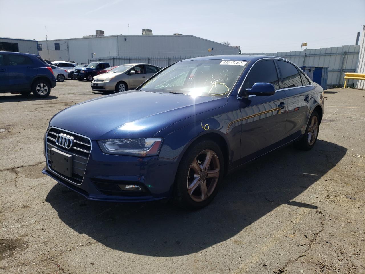 Photo 2 from auction – 2013 AUDI A4 PREMIUM with VIN WAUAFAFL4DN034491