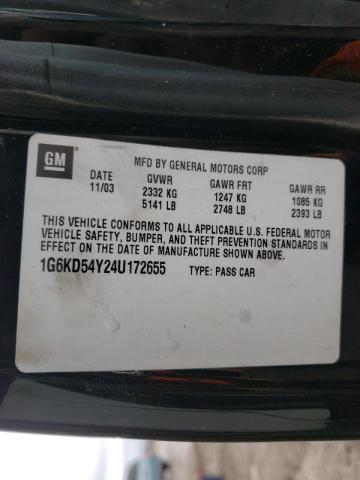 Photo 10 from auction – 2004 CADILLAC DEVILLE with VIN 1G6KD54Y24U172655