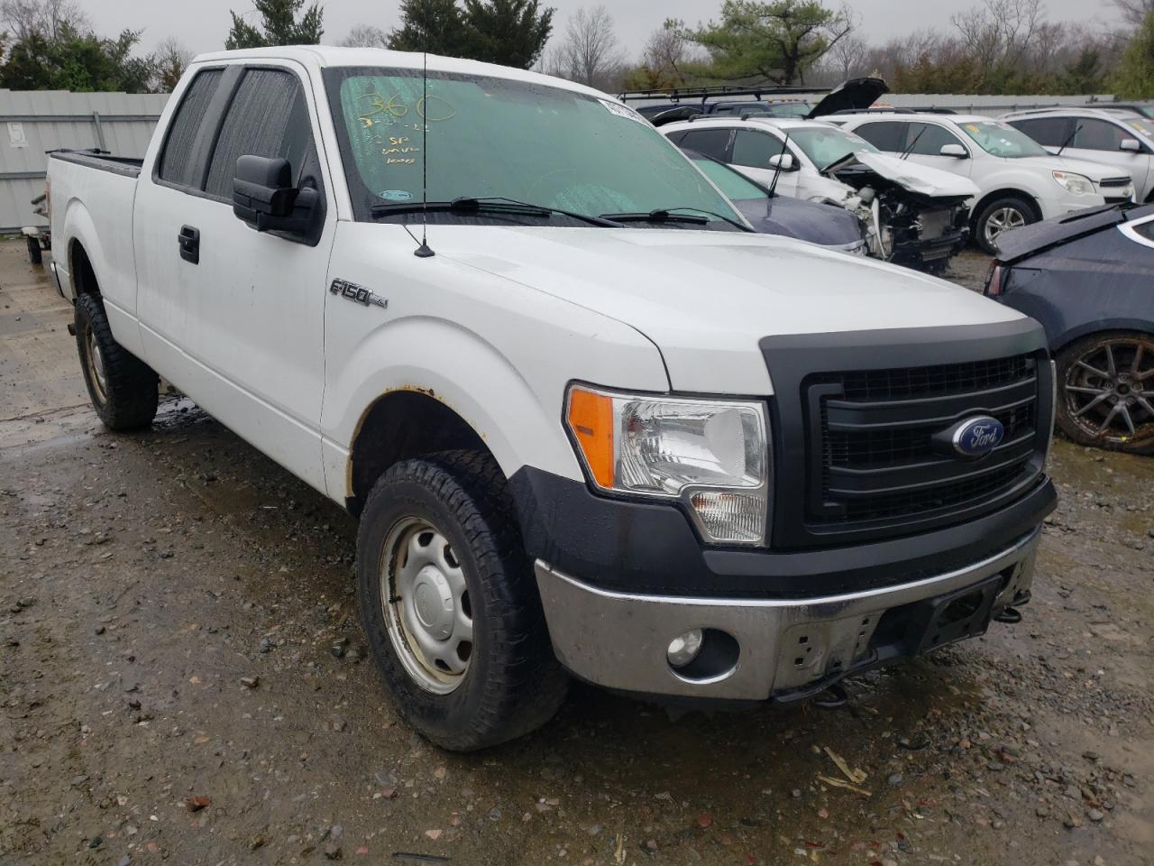 FORD F150 SUPER 2013 with VIN 1FTFX1EF6DKE78359 - Photo from auction