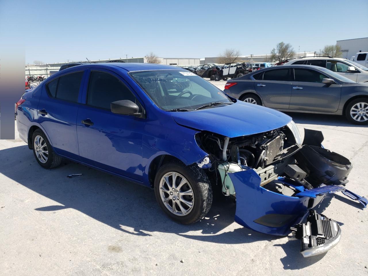 NISSAN VERSA S 2016 with VIN 3N1CN7AP6GL904972 - Photo from auction