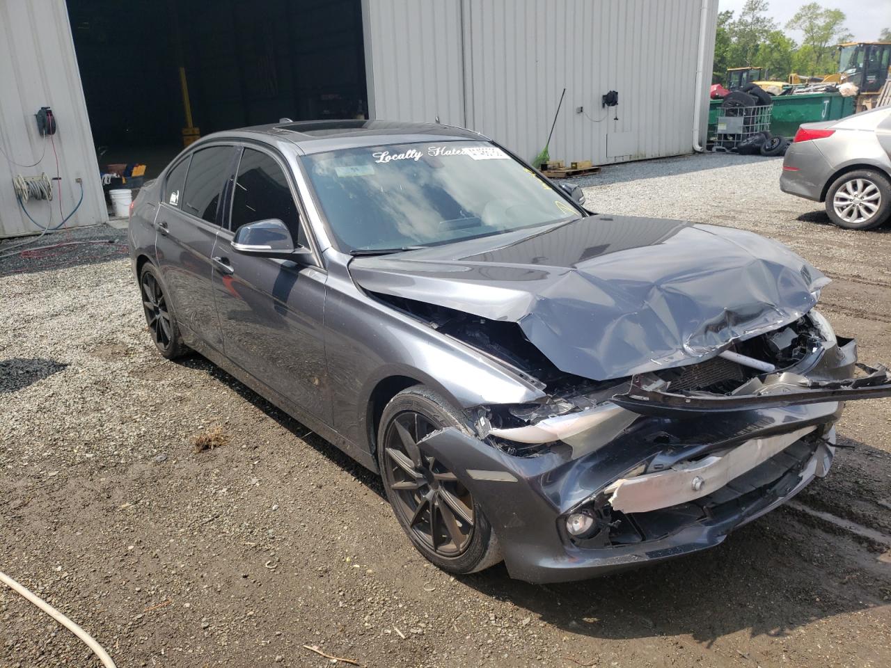 BMW 328 I 2012 with VIN WBA3A5C52CF259554 - Photo from auction