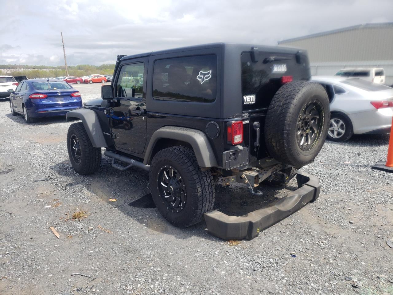 Photo 3 from auction – 2013 JEEP WRANGLER S with VIN 1C4AJWAG2DL660142