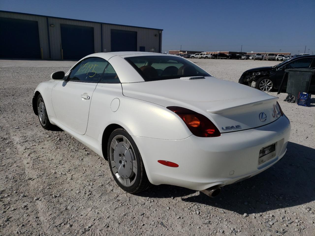 Photo 3 from auction – 2003 LEXUS SC 430 with VIN JTHFN48Y230043514