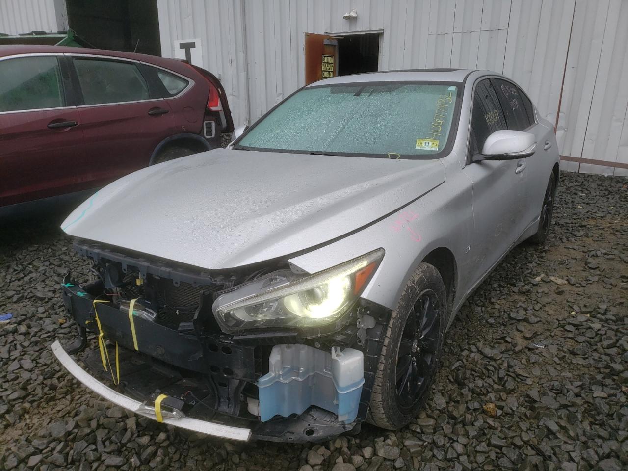 Photo 2 from auction – 2014 INFINITI Q50 BASE with VIN JN1BV7AR0EM682283