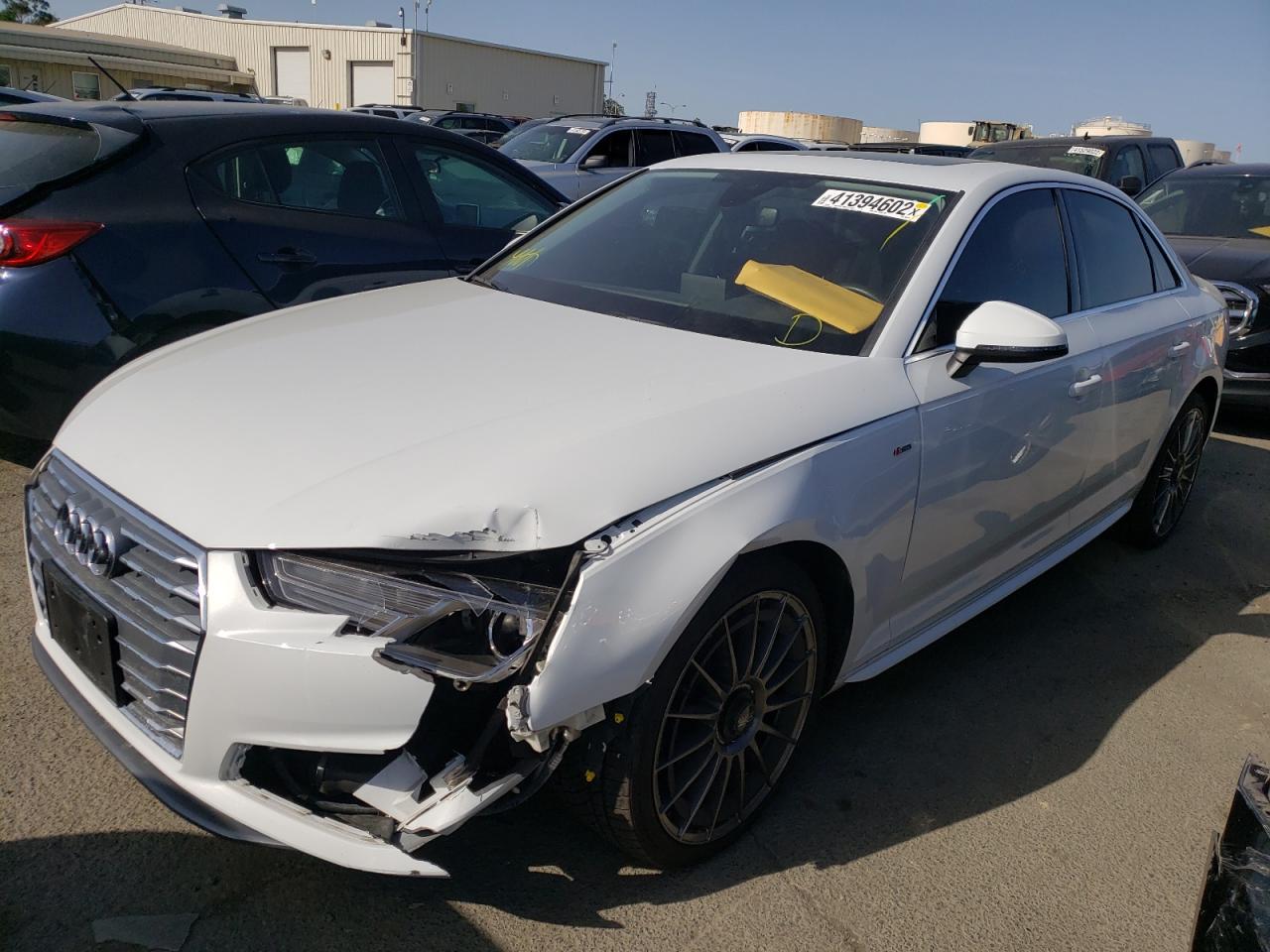 Photo 2 from auction – 2019 AUDI A4 PREMIUM with VIN WAUDNAF45KN020279