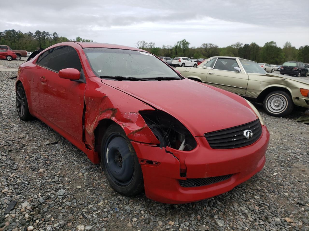 INFINITI G35 2006 with VIN JNKCV54E66M713969 - Photo from auction