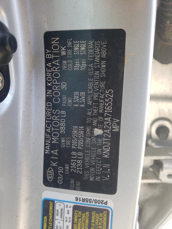 Photo 10 from auction – 2010 KIA SOUL + with VIN KNDJT2A23A7165525