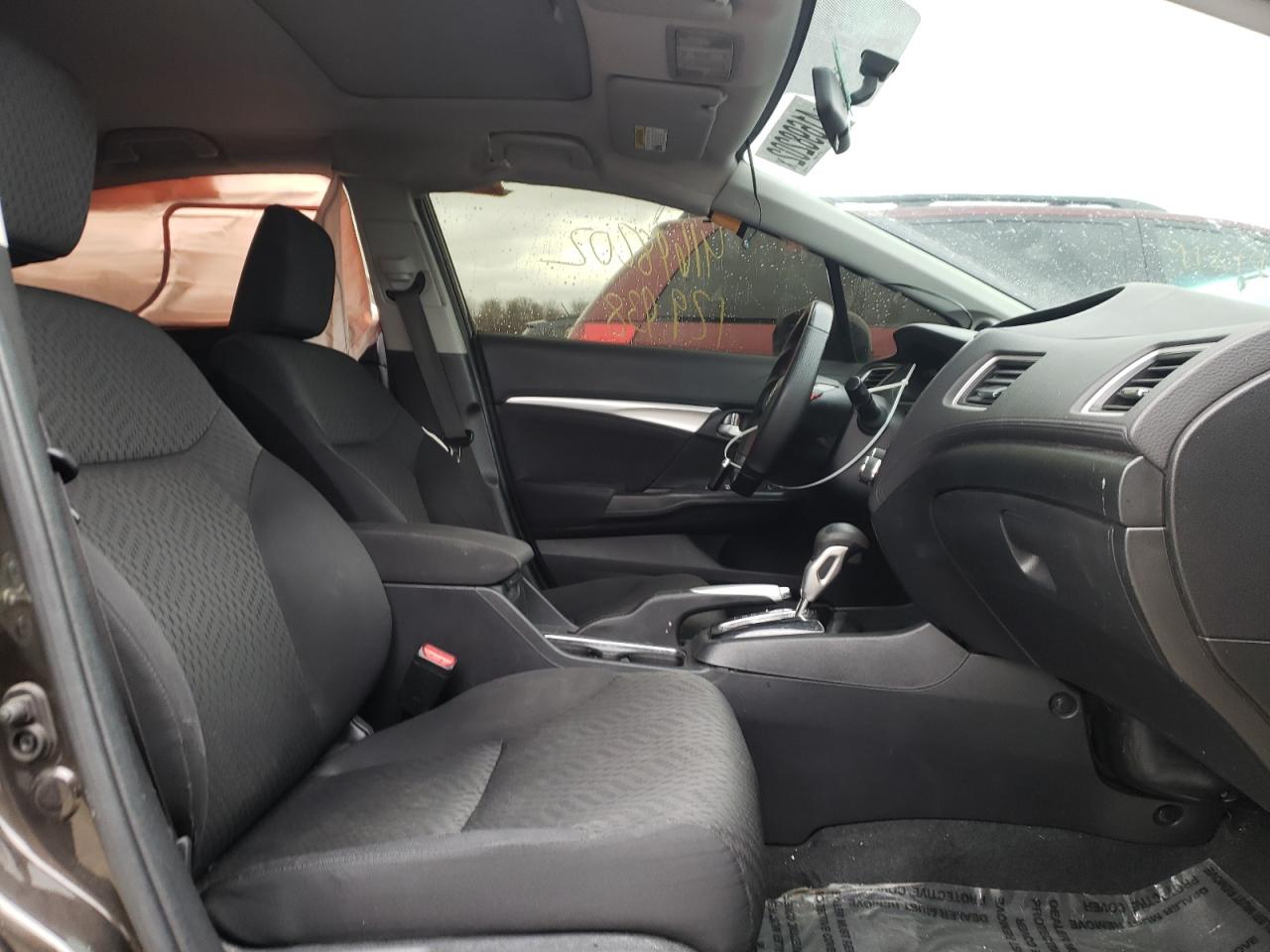 Photo 5 from auction – 2014 HONDA CIVIC EX with VIN 2HGFB2F8XEH547942