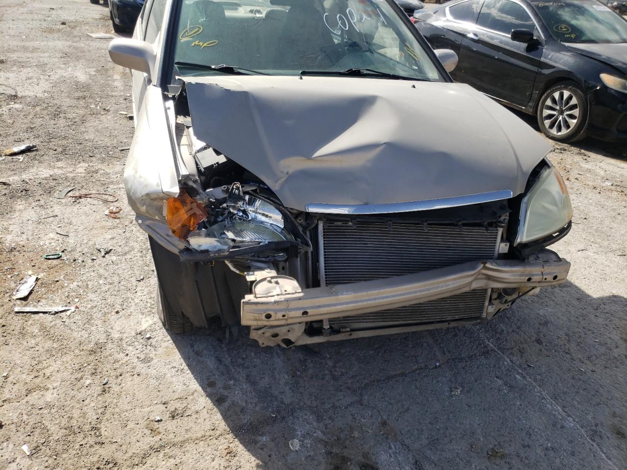 Photo 9 from auction – 2001 HONDA CIVIC EX with VIN 1HGES26701L067571