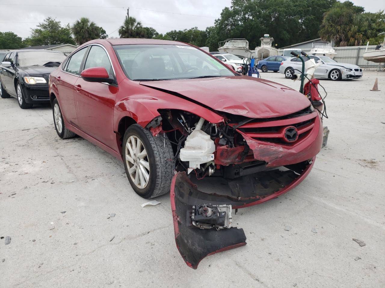 MAZDA 6 2012 with VIN 1YVHZ8DH4C5M19333 - Photo from auction