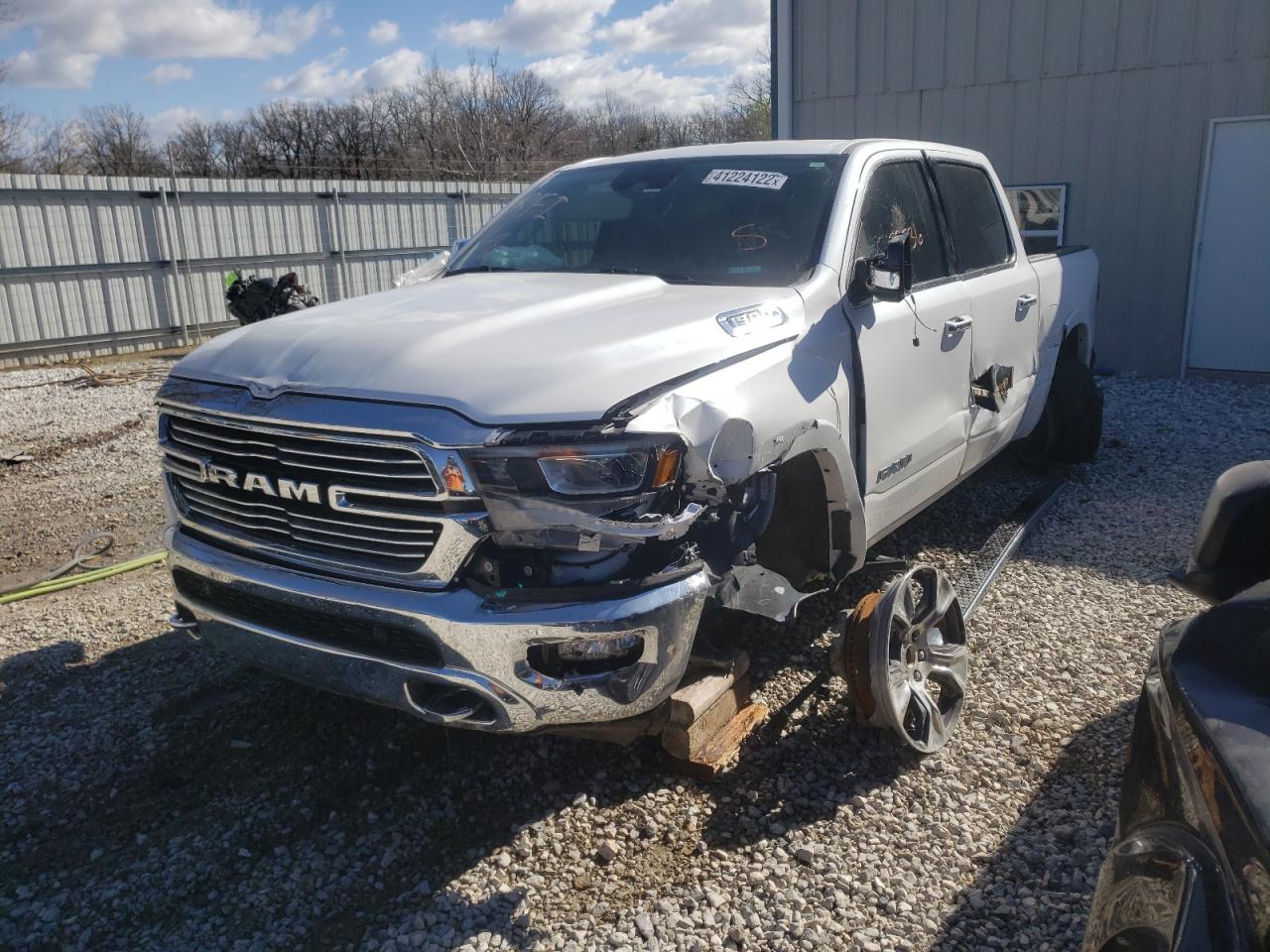 Photo 2 from auction – 2021 RAM 1500 LARAM with VIN 1C6SRFJT0MN603282