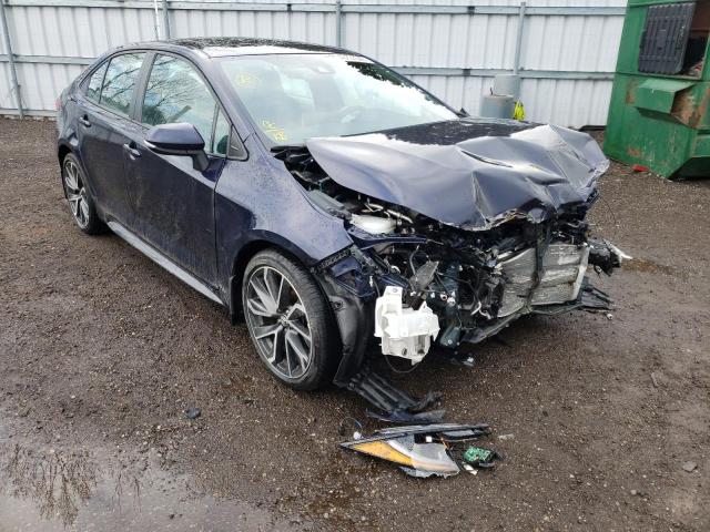 TOYOTA COROLLA SE 2020 with VIN 5YFB4RBE9LP023877 - Photo from auction