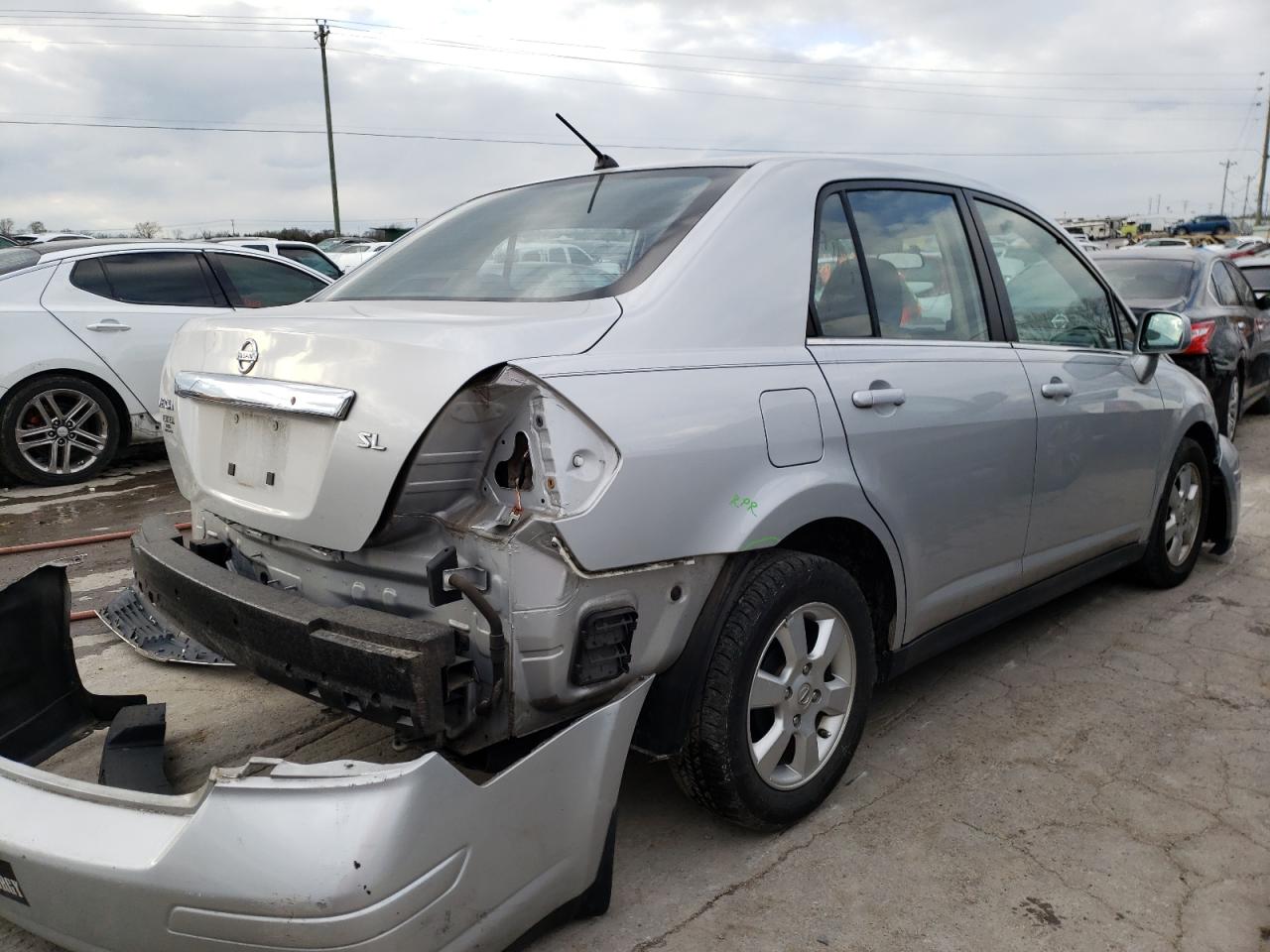Photo 4 from auction – 2008 NISSAN VERSA S with VIN 3N1BC11EX8L460316