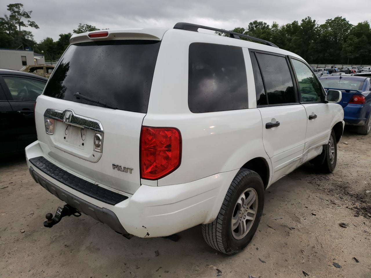 Photo 4 from auction – 2003 HONDA PILOT EXL with VIN 2HKYF187X3H528368