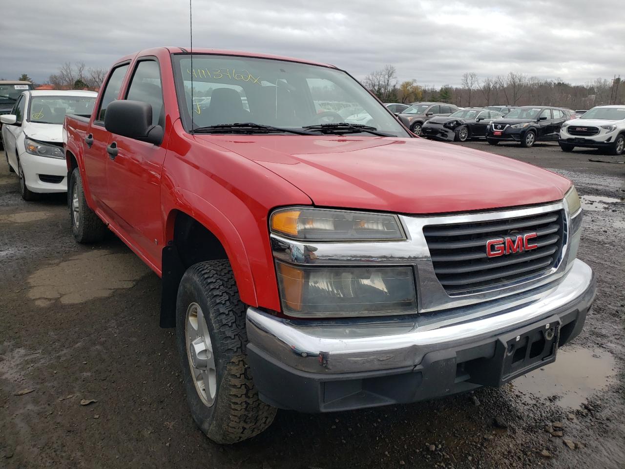 Photo 1 from auction – 2007 GMC CANYON with VIN 1GTDT13EX78122219
