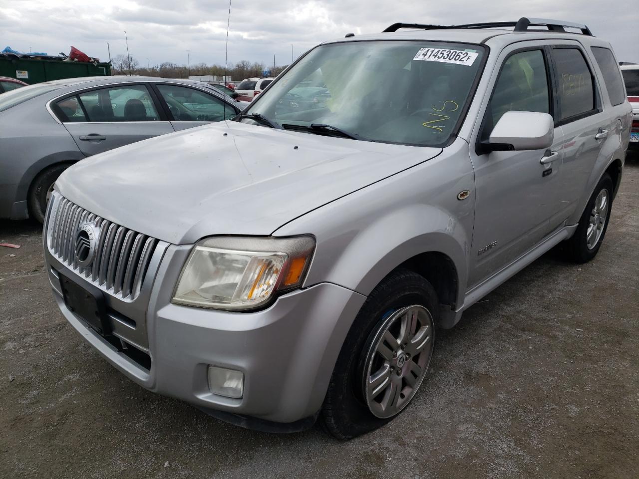 Photo 2 from auction – 2008 MERCURY MARINER PR with VIN 4M2CU97148KJ15456
