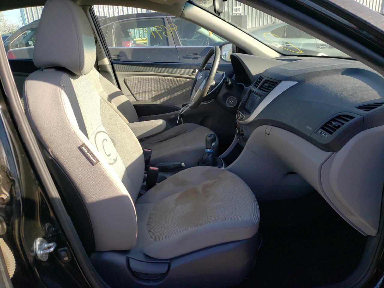 Photo 5 from auction – 2012 HYUNDAI ACCENT GLS with VIN KMHCT4AEXCU141544