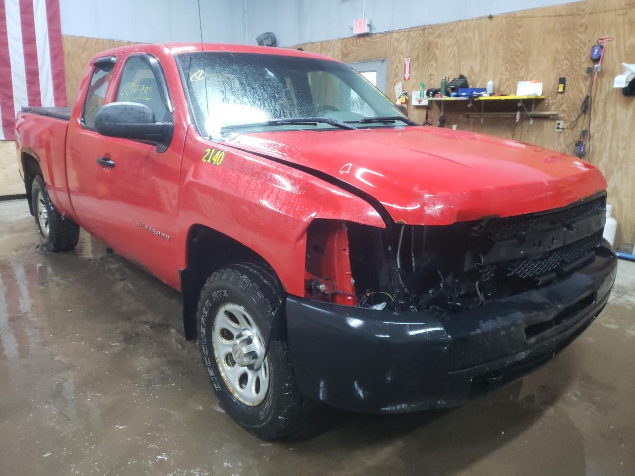CHEVROLET SILVERADO 2010 with VIN 1GCSKPEA1AZ108475 - Photo from auction