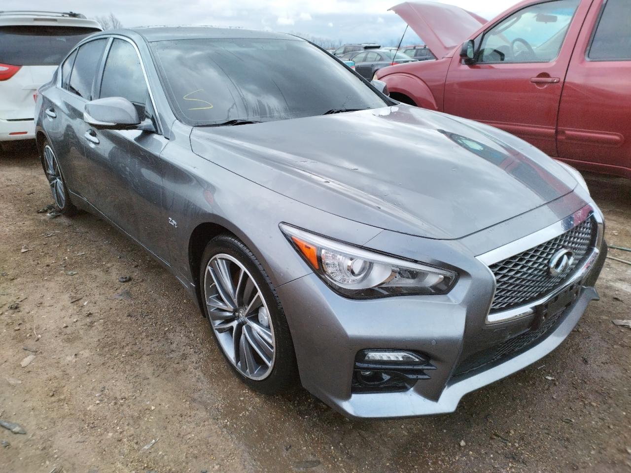 Photo 1 from auction – 2017 INFINITI Q50 BASE with VIN JN1CV7AR3HM680181