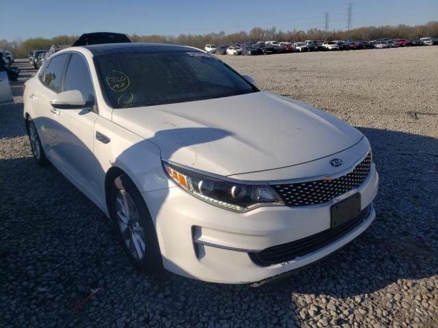 KIA OPTIMA EX 2016 with VIN 5XXGU4L35GG012654 - Photo from auction