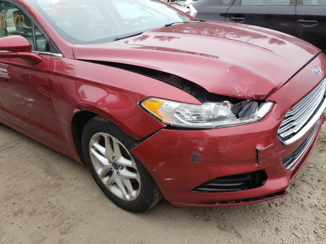 Photo 9 from auction – 2013 FORD FUSION SE with VIN 3FA6P0H74DR378602