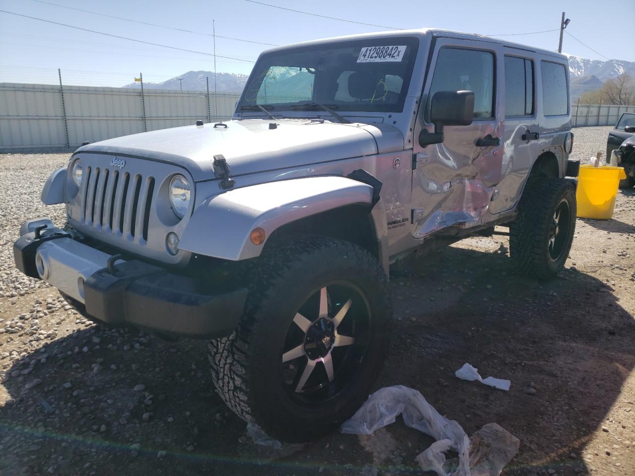Photo 2 from auction – 2014 JEEP WRANGLER U with VIN 1C4BJWEG0EL150789