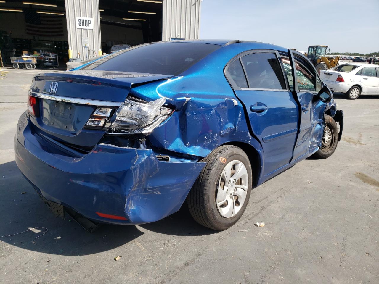 Photo 4 from auction – 2014 HONDA CIVIC LX with VIN 19XFB2F50EE267527