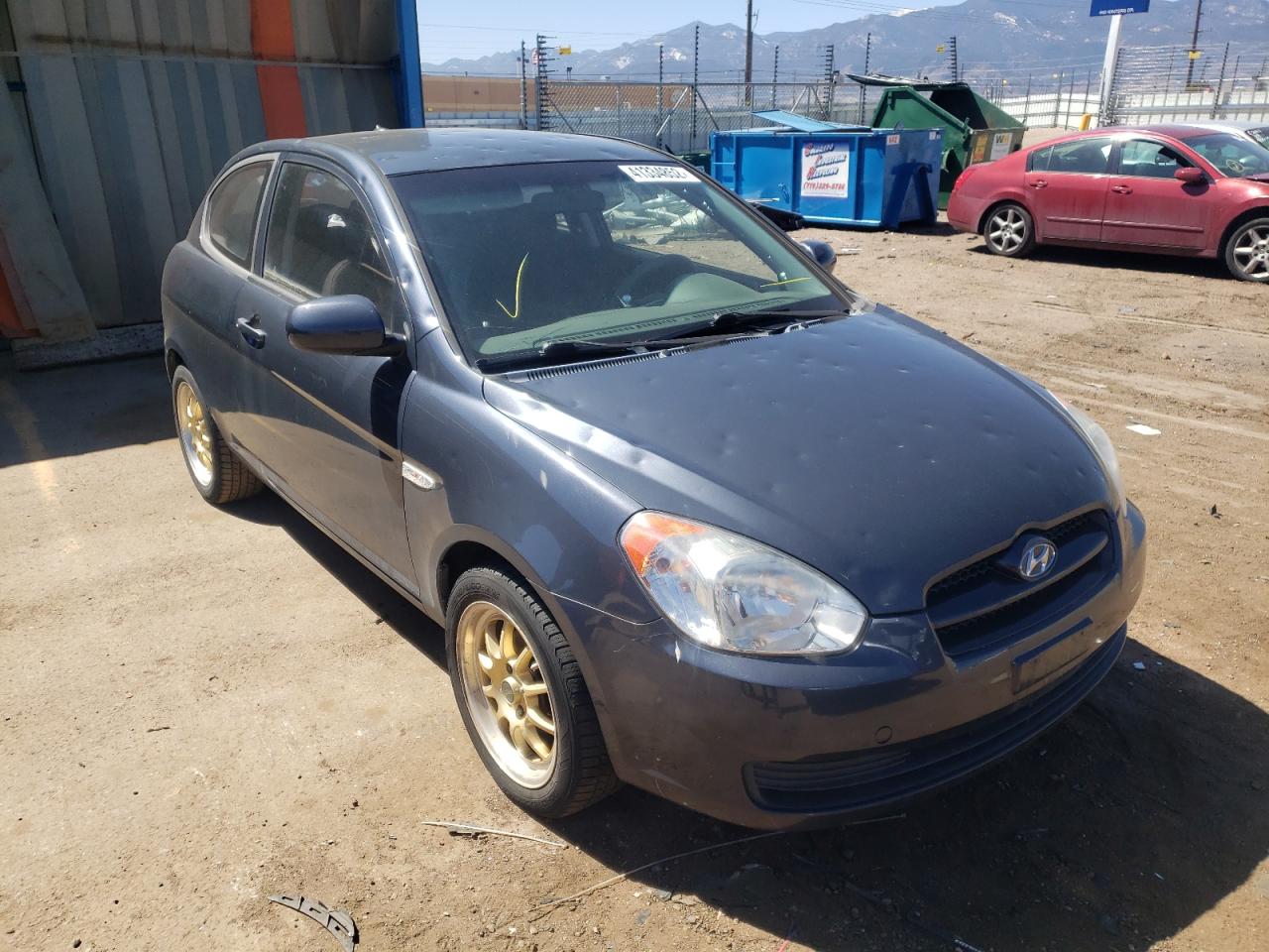 HYUNDAI ACCENT BLU 2010 with VIN KMHCM3AC2AU162990 - Photo from auction