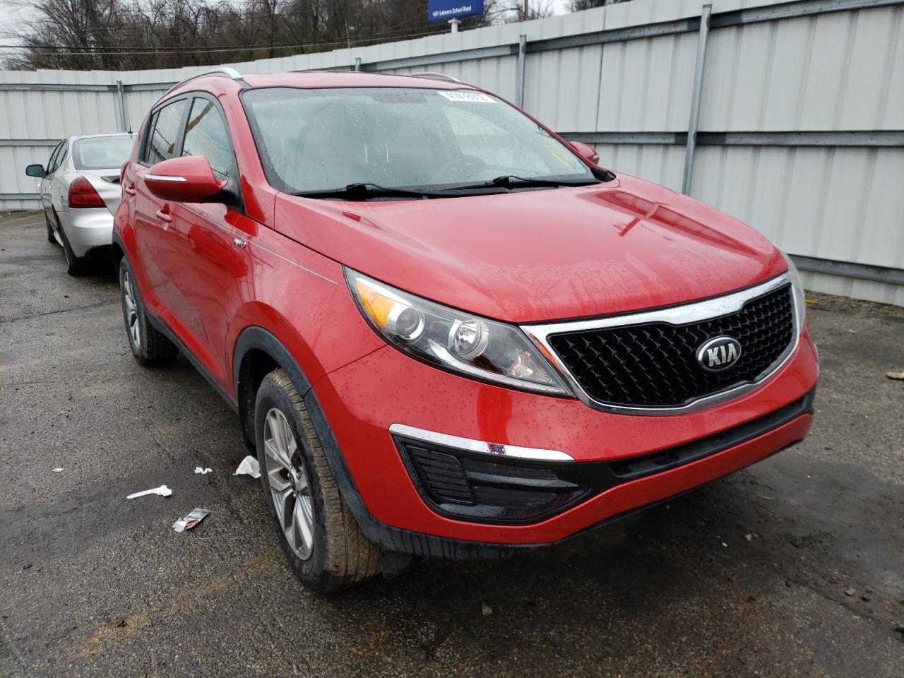 KIA SPORTAGE L 2015 with VIN KNDPBCAC0F7700880 - Photo from auction