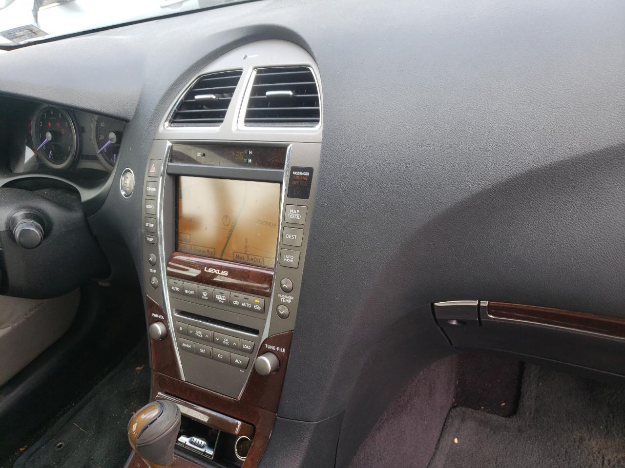 Zdjęcie 9 z aukcji – 2010 LEXUS ES 350 z VIN JTHBK1EGXA2381990