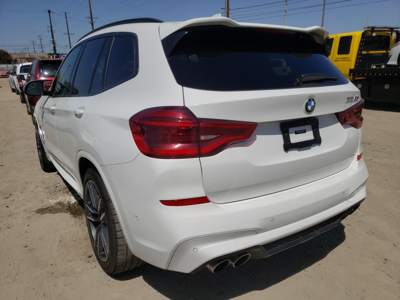 Photo 3 from auction – 2021 BMW X3 M COMPE with VIN 5YMTS0C00M9F43413