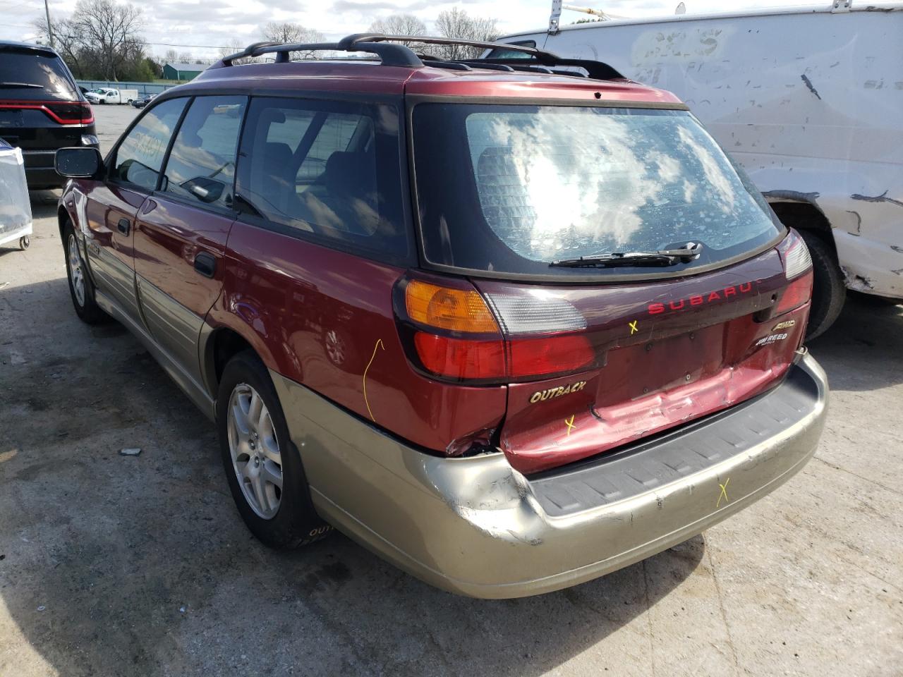 Photo 3 from auction – 2002 SUBARU LEGACY OUT with VIN 4S3BH675427642060