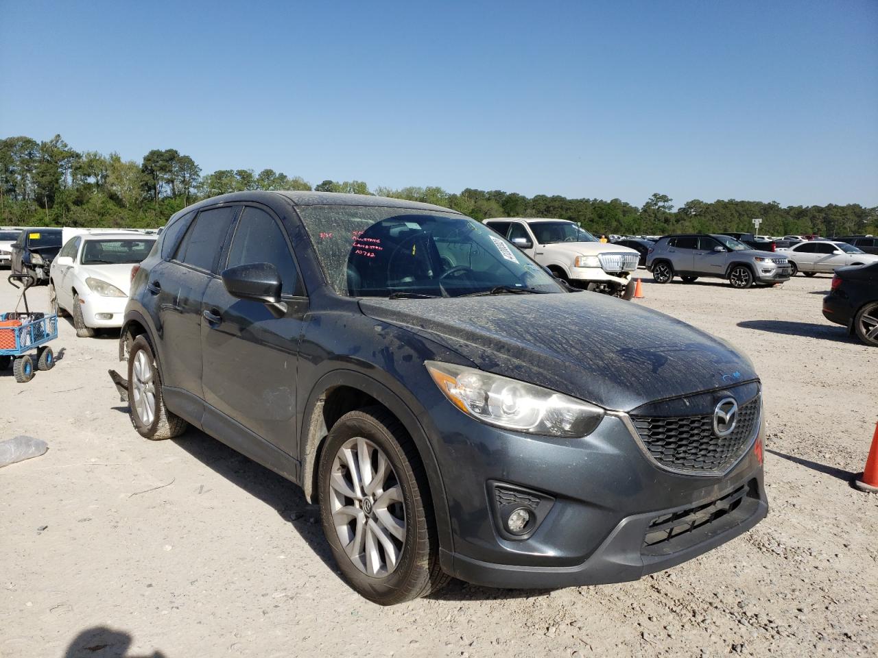 MAZDA CX-5 GT 2013 with VIN JM3KE2DEXD0125256 - Photo from auction