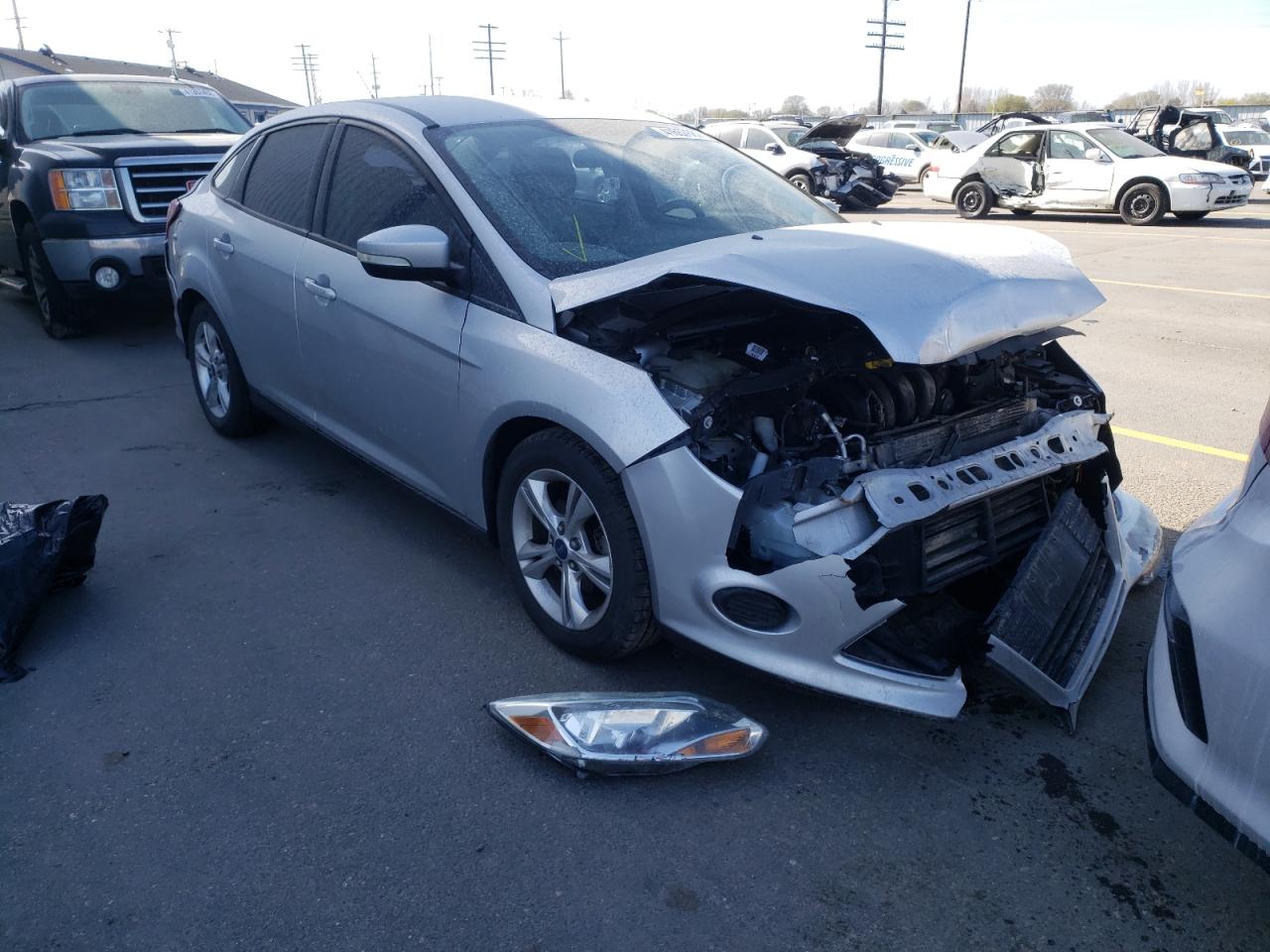 FORD FOCUS SE 2013 with VIN 1FADP3F2XDL373502 - Photo from auction