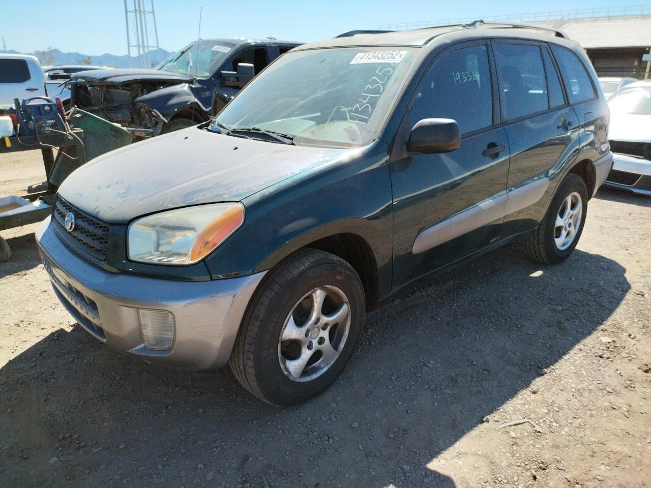Photo 2 from auction – 2002 TOYOTA RAV4 with VIN JTEGH20V520050454