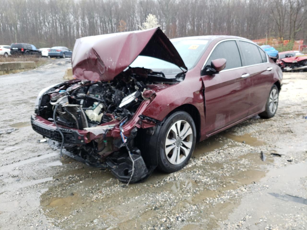 Photo 9 from auction – 2014 HONDA ACCORD LX with VIN 1HGCR2F33EA234121
