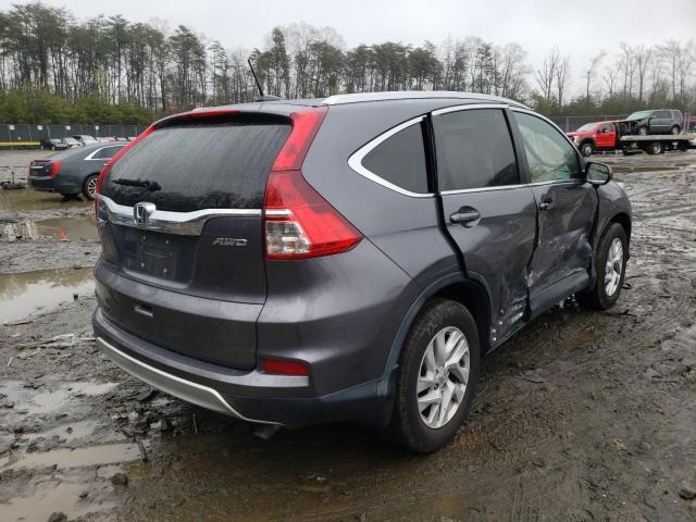 Photo 4 from auction – 2016 HONDA CR-V EXL with VIN 2HKRM4H70GH708640