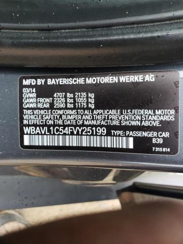 Photo 10 from auction – 2015 BMW X1 XDRIVE2 with VIN WBAVL1C54FVY25199