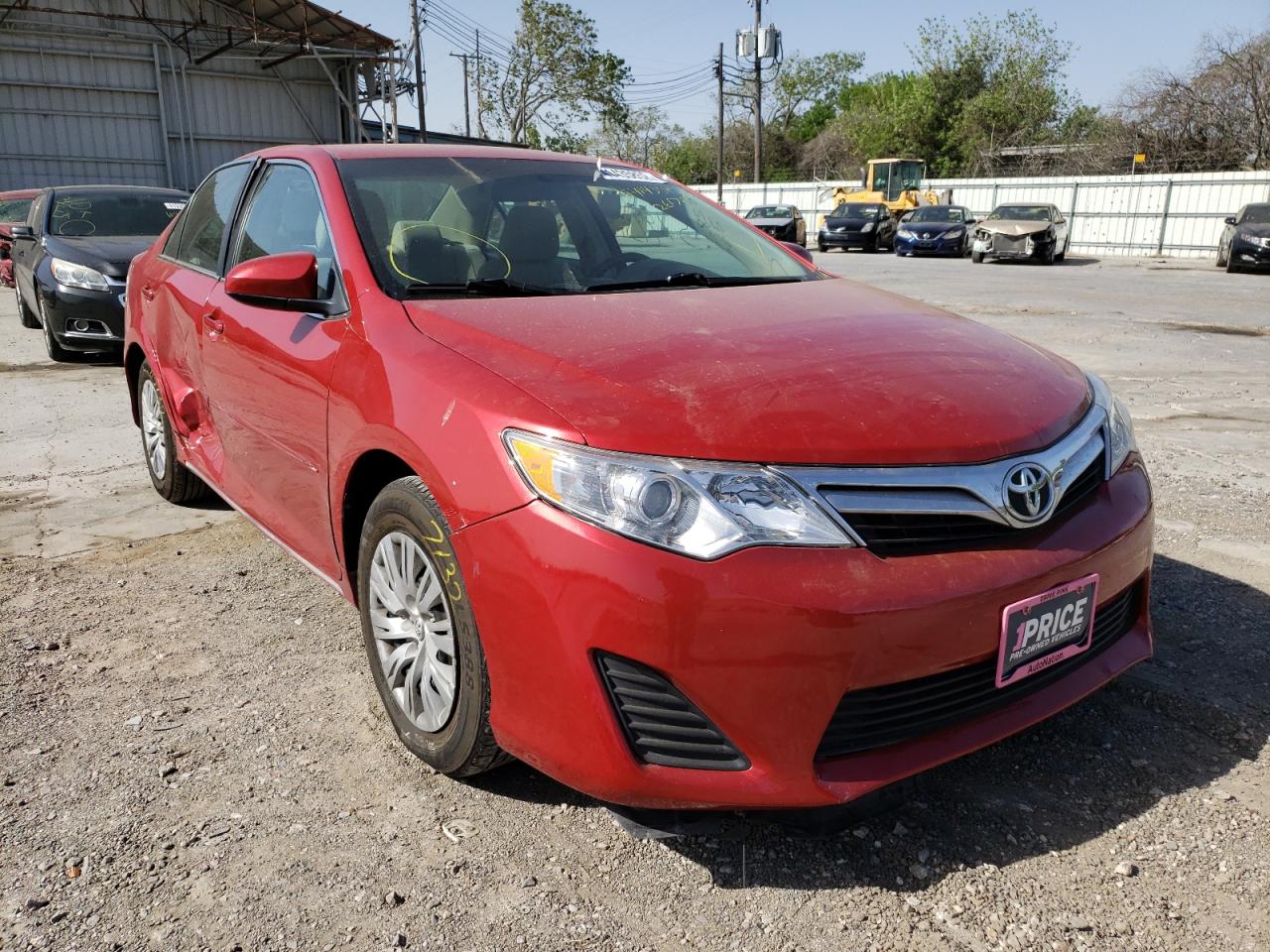 TOYOTA CAMRY BASE 2012 z numerem VIN 4T4BF1FK4CR261765 - Zdjęcie z aukcji