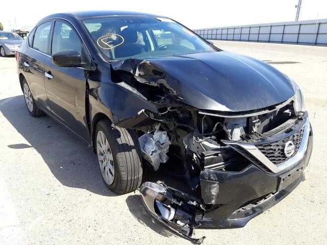 NISSAN SENTRA S 2017 with VIN 3N1AB7AP3HL664071 - Photo from auction