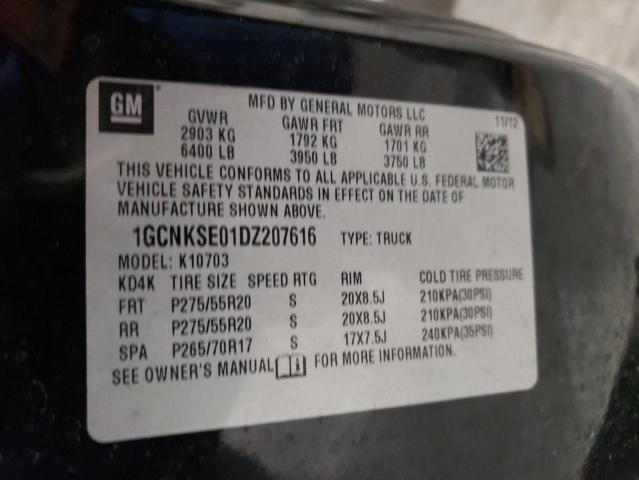 Photo 10 from auction – 2013 CHEVROLET SILVERADO with VIN 1GCNKSE01DZ207616