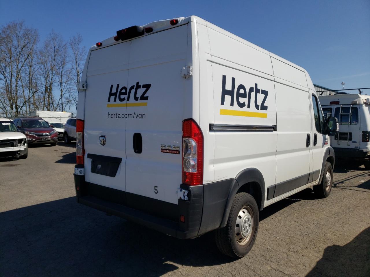 Photo 4 from auction – 2019 RAM PROMASTER with VIN 3C6TRVCG1KE518905