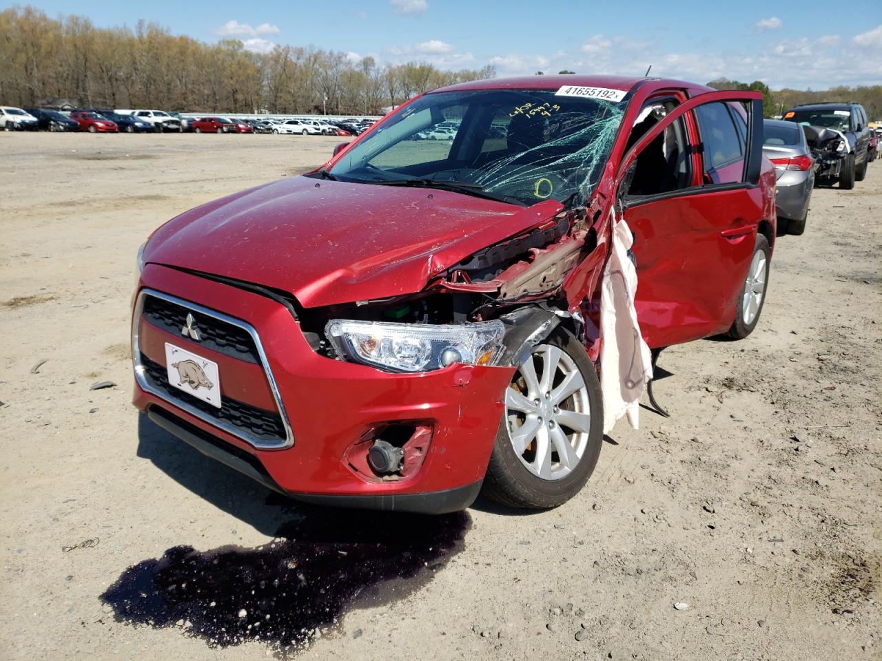 Photo 2 from auction – 2014 MITSUBISHI OUTLANDER with VIN 4A4AP3AU8EE027291