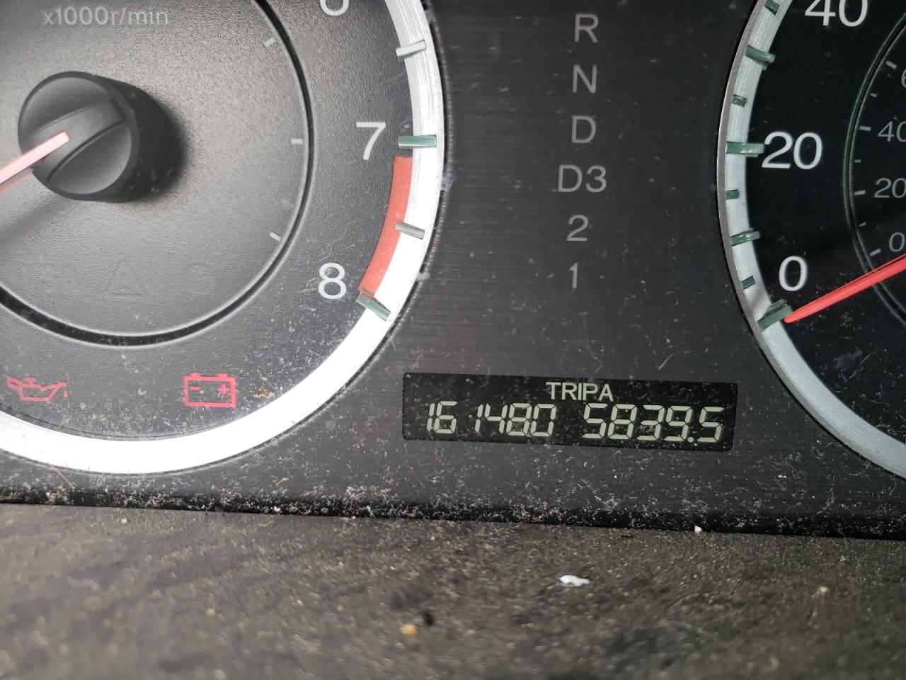 Photo 8 from auction – 2010 HONDA ACCORD EX with VIN 1HGCP2F79AA060977