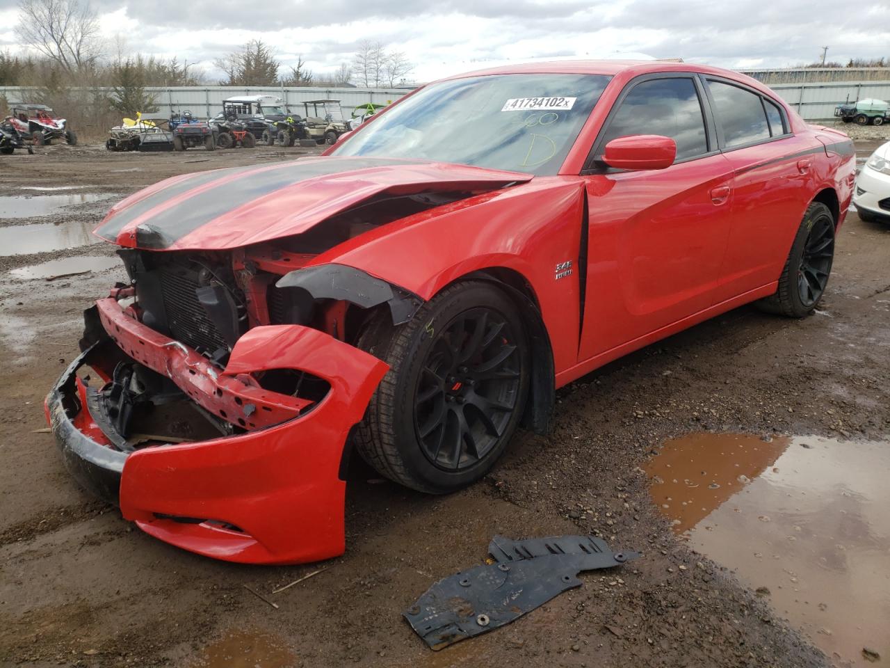 Photo 2 from auction – 2016 DODGE CHARGER R/ with VIN 2C3CDXCT2GH187719