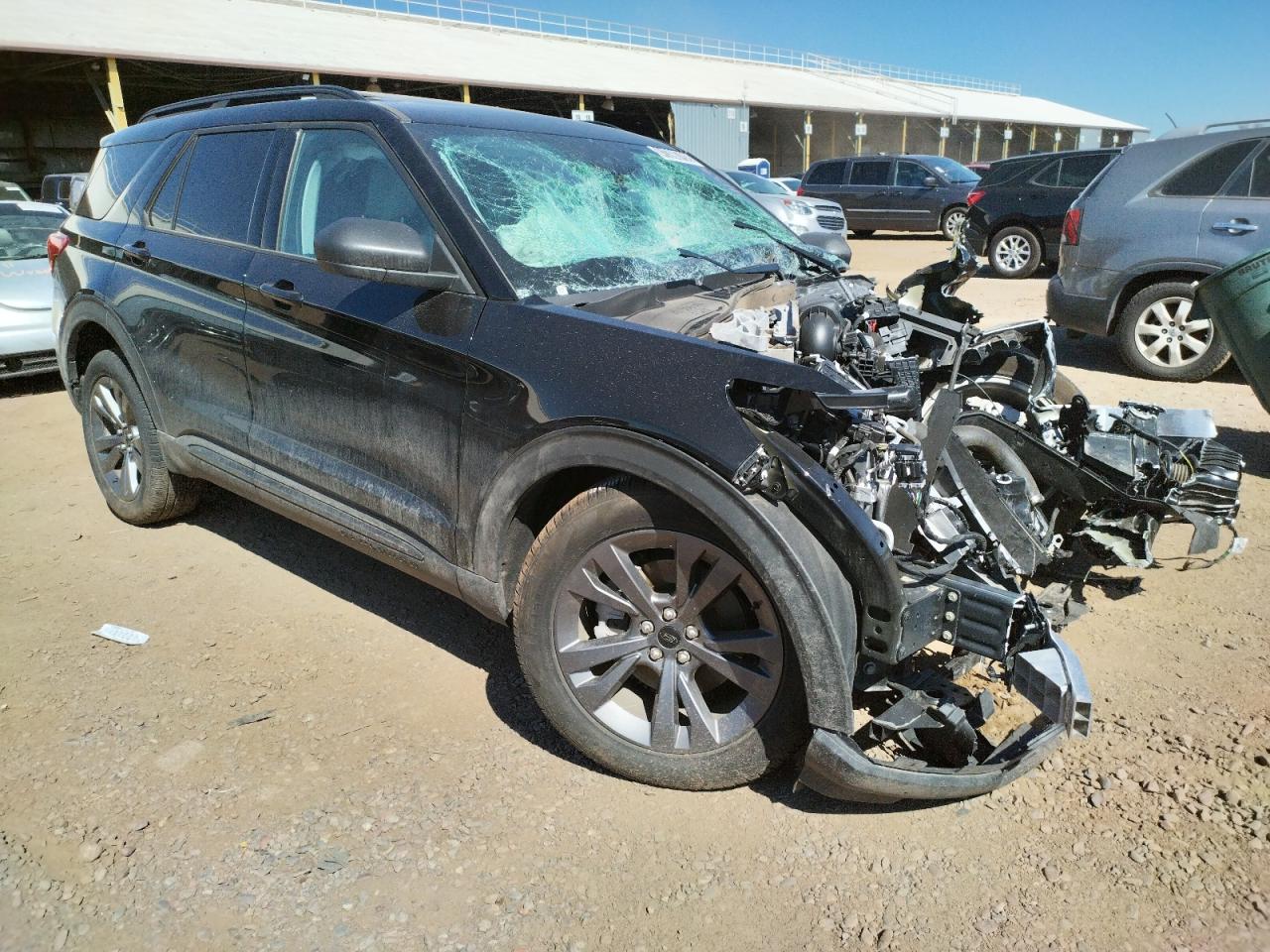 FORD EXPLORER X 2021 with VIN 1FMSK7DH9MGB61158 - Photo from auction