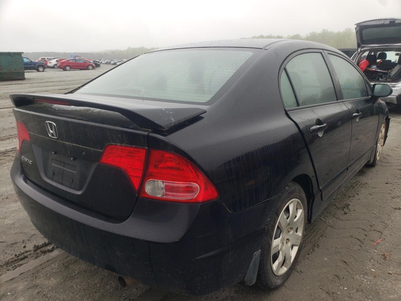 Photo 4 from auction – 2008 HONDA CIVIC LX with VIN 2HGFA16598H326016
