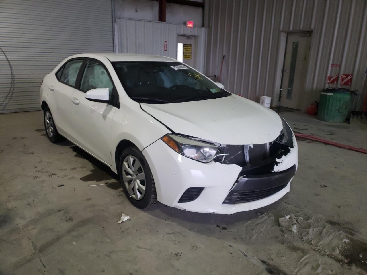 TOYOTA COROLLA L 2016 with VIN 2T1BURHE3GC649230 - Photo from auction