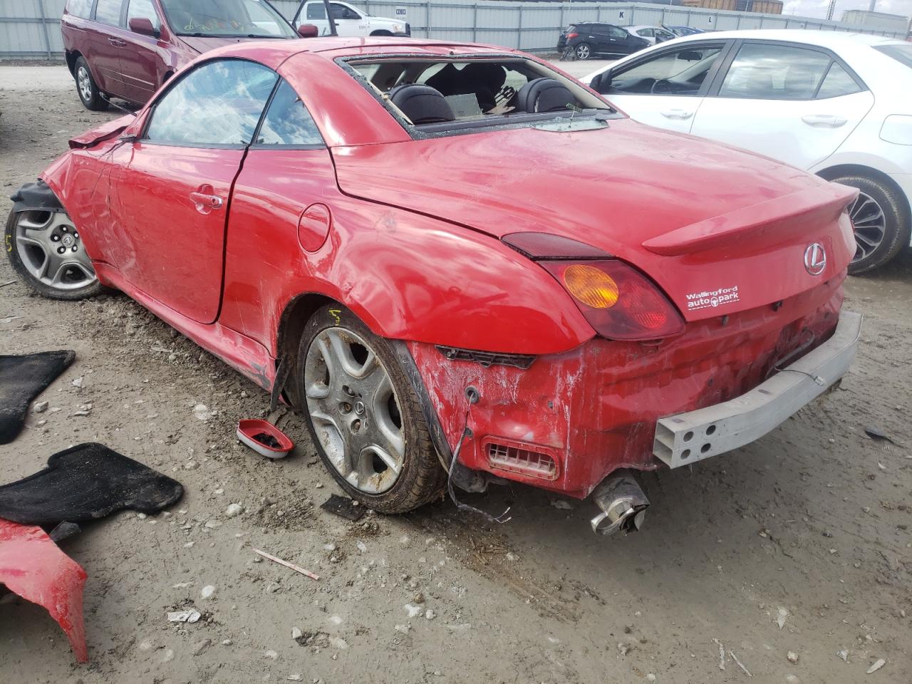 Photo 3 from auction – 2002 LEXUS SC 430 with VIN JTHFN48Y020026113